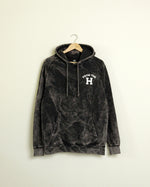 From the H Vintage-wash Hoodie (Black)