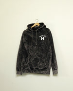 From the H Vintage-wash Hoodie (Black)