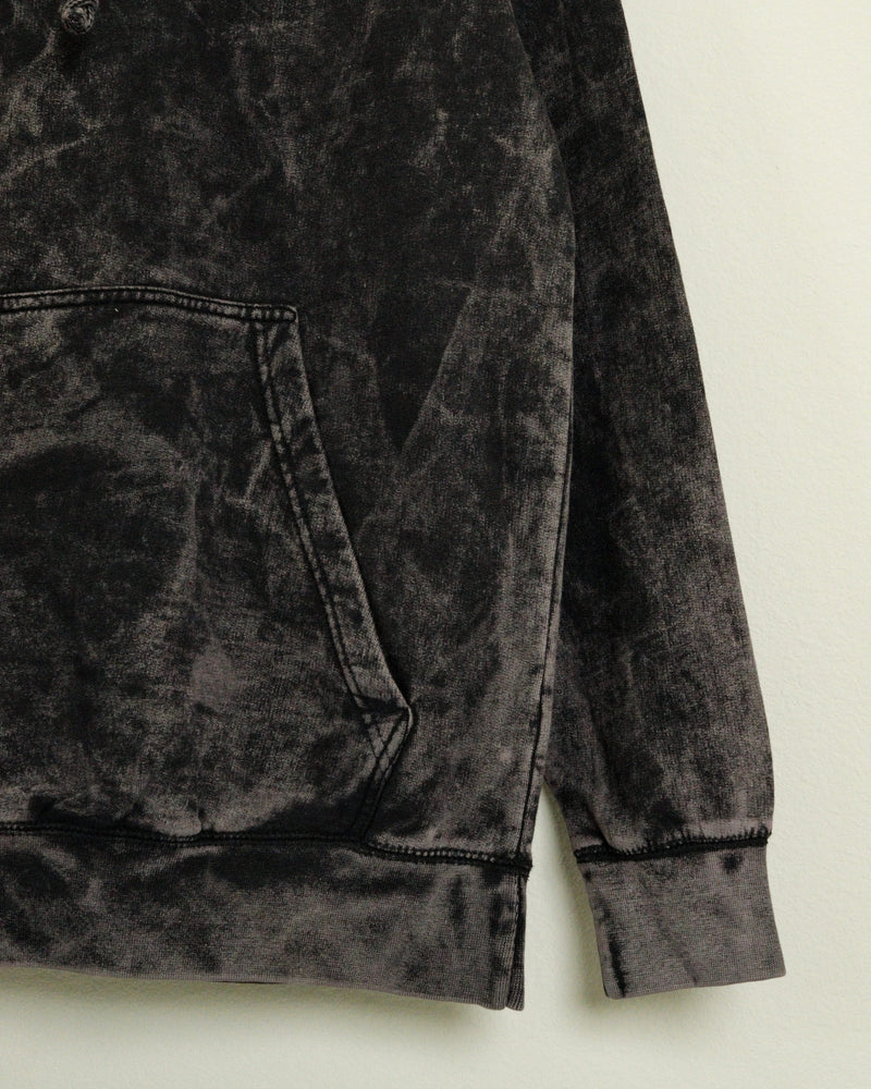 From the H Vintage-wash Hoodie (Black)