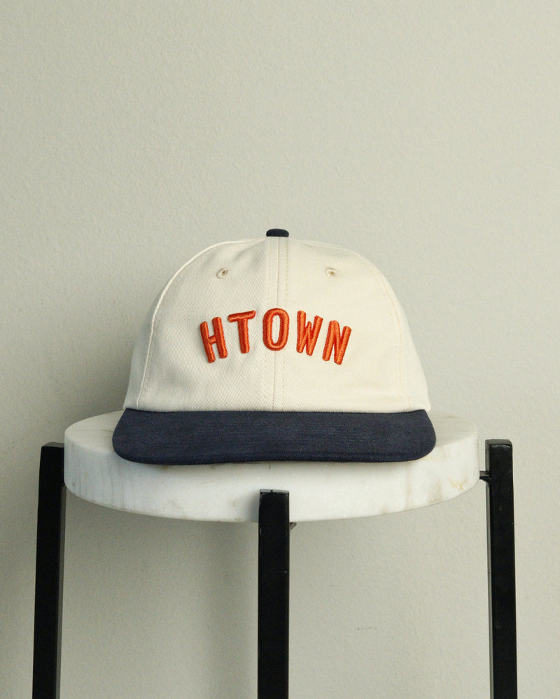 HTOWN Cream Cap (Cream/Navy/Orange)