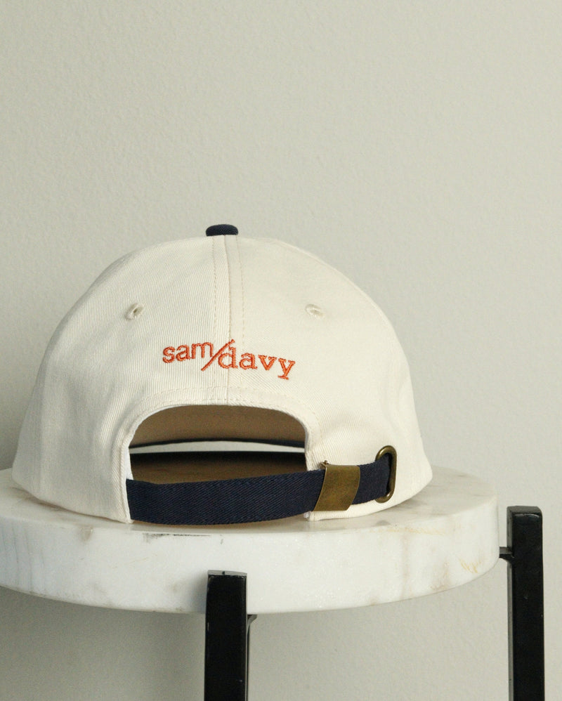 HTOWN Cream Cap (Cream/Navy/Orange)