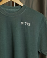 HTOWN Embroidered Vintage-Wash T-Shirt (5 color options)