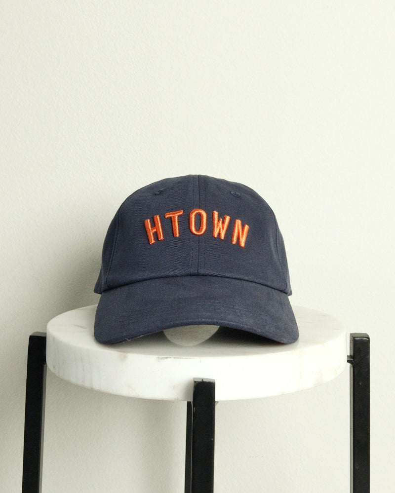 The HTOWN Dad Hat (Navy/Orange)