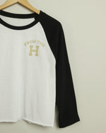 From the H Crop Baseball Shirt