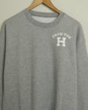 From the H Crewneck Sweatshirt (Heather Grey/White)