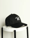 From the H Structured Hat (Black)
