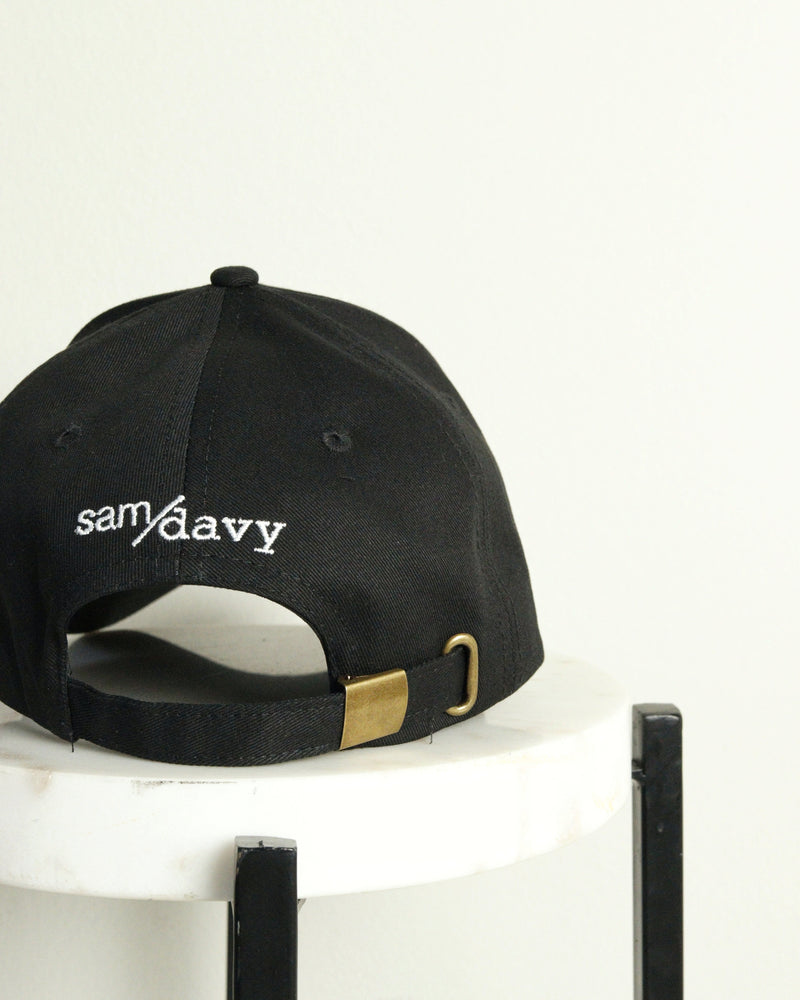 From the H Structured Hat (Black)