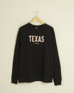 TEXAS Crewneck (Black/Light Pink)