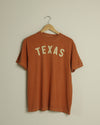 TEXAS Midweight Tee (Burnt Orange/Khaki)