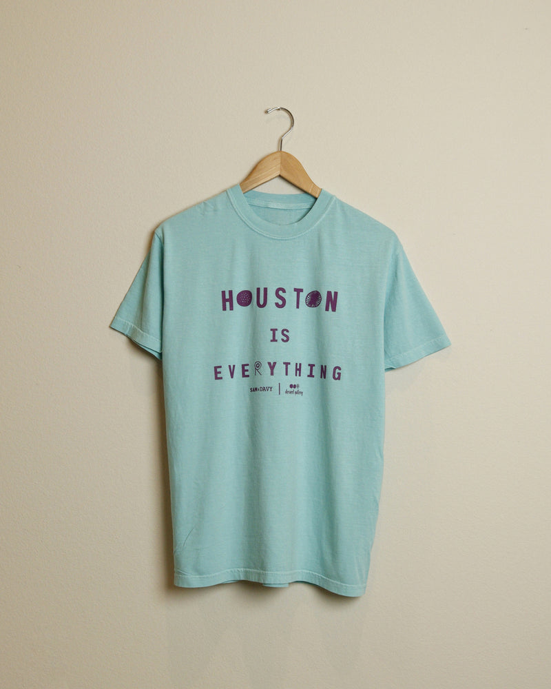 Dessert Gallery Houston is Everything Vintage-Wash Tee (Mint)