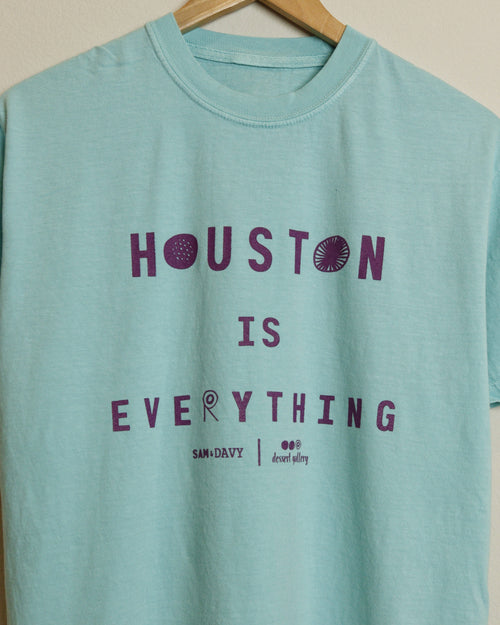 Dessert Gallery Houston is Everything Vintage-Wash Tee (Mint)