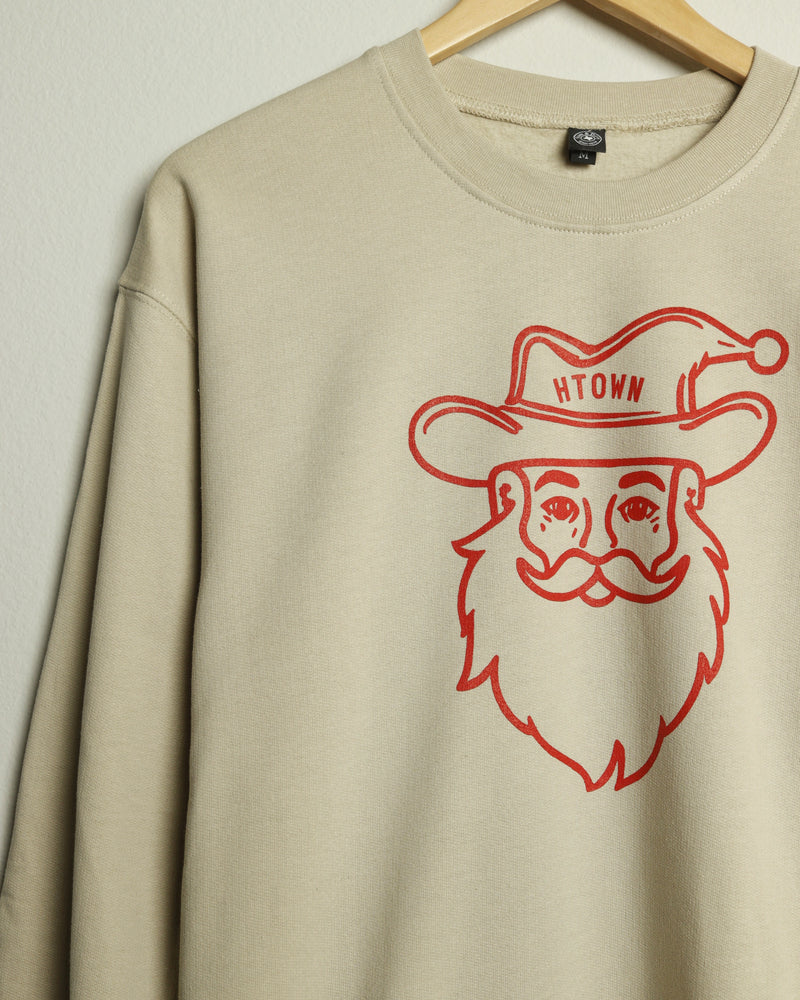 The HTOWN Santa Crewneck Sweatshirt