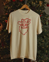 The HTOWN Santa Tee (Cream/Red)