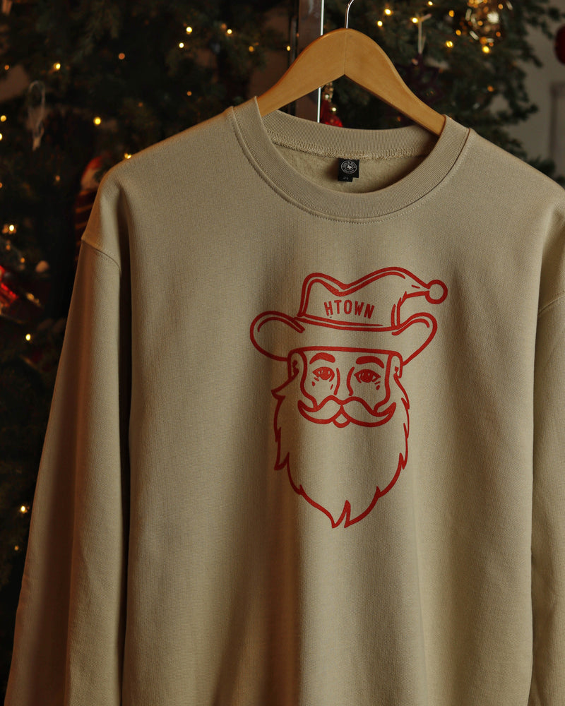 The HTOWN Santa Crewneck Sweatshirt