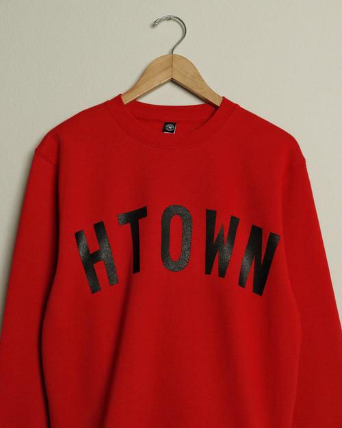 The HTOWN Crewneck (Red/Black)