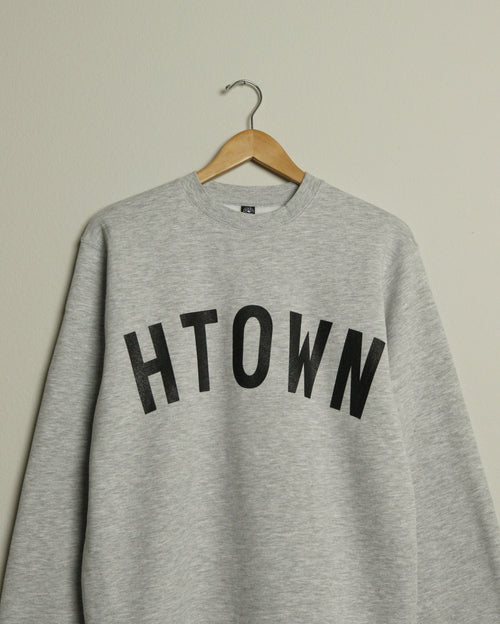 The HTOWN Crewneck (Grey/Black)