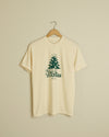 Merry Texmas Tee (Cream/Pine Green)