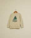 Merry Texmas Toddler Sweatshirt (Cream/Pine Green)