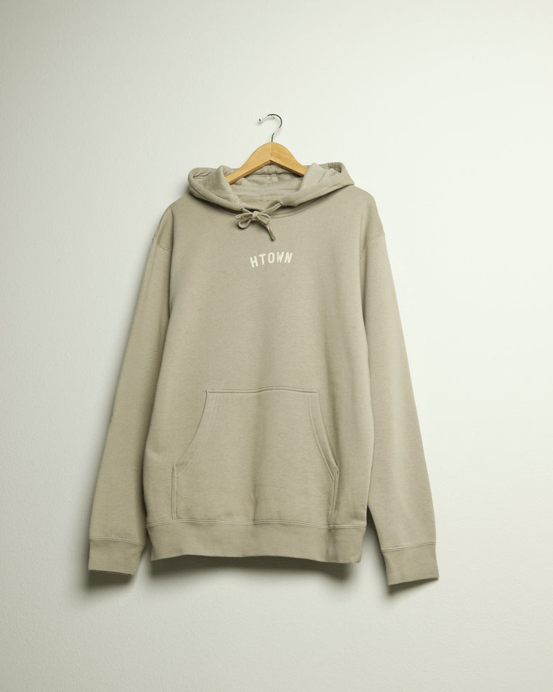 Mini HTOWN Hoodie (Stone Grey/Khaki)