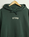 Mini HTOWN Hoodie (Pine Green/Khaki)