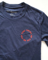 Texas Forever Circle Tee (Navy/Red)