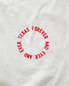Texas Forever Circle Tee (White/Red)
