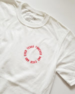 Texas Forever Circle Tee (White/Red)