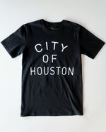 The City of Houston Tee (Unisex Black/White)