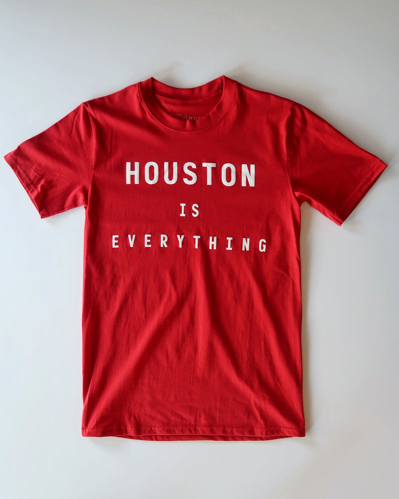 The Houston is Everything Tee (Unisex Red/White)