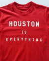 The Houston is Everything Tee (Unisex Red/White)