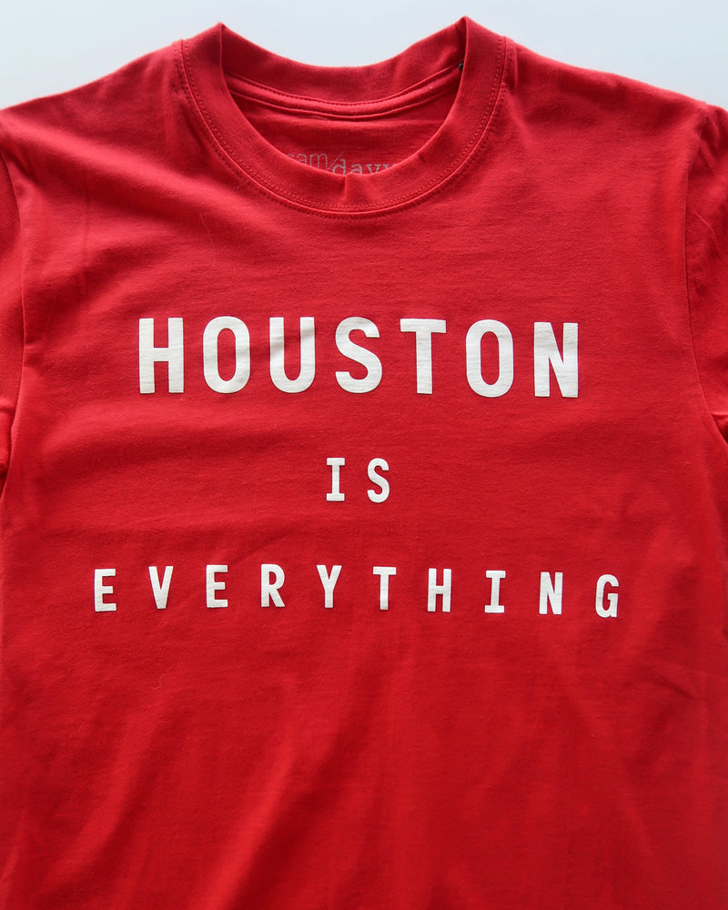 The Houston is Everything Tee (Unisex Red/White)