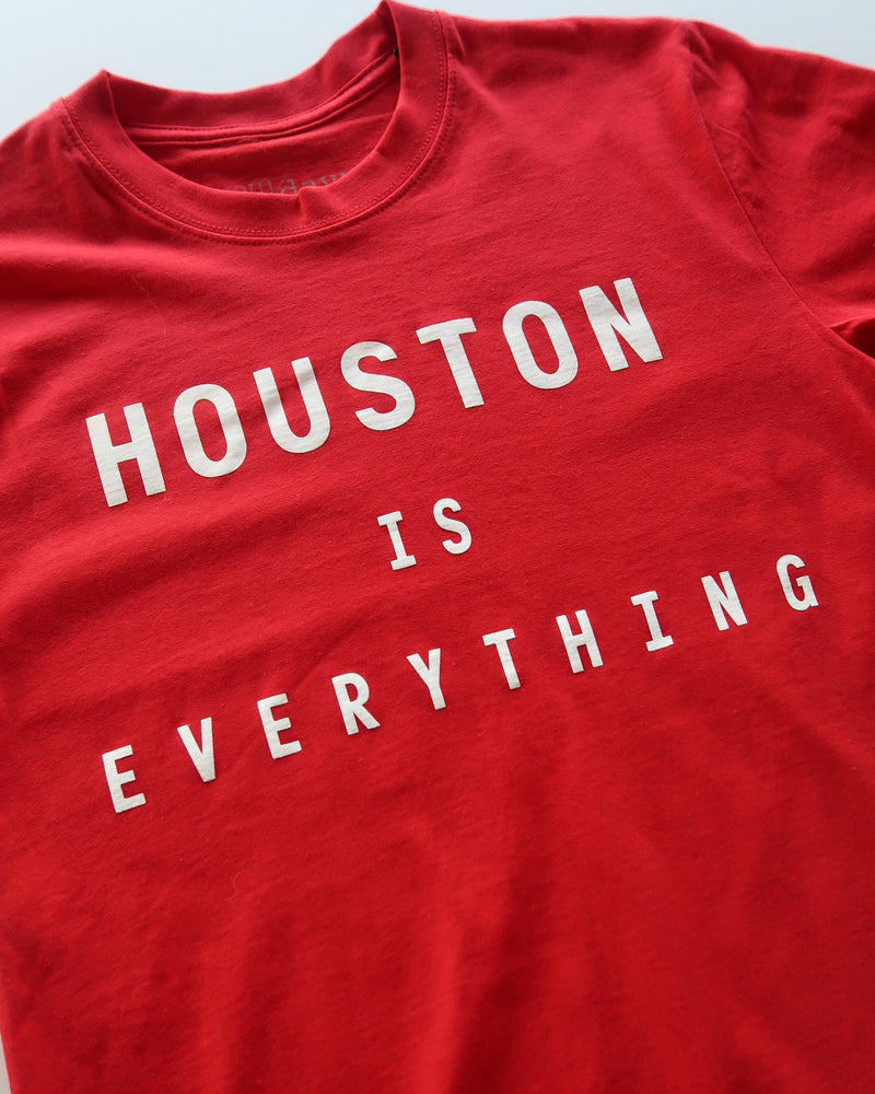 The Houston is Everything Tee (Unisex Red/White)