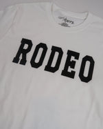 The Rodeo Tee (White/Black)