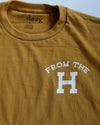 From the H Tee (Wheat/White)