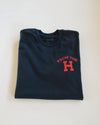From the H Tee (Navy/Red)