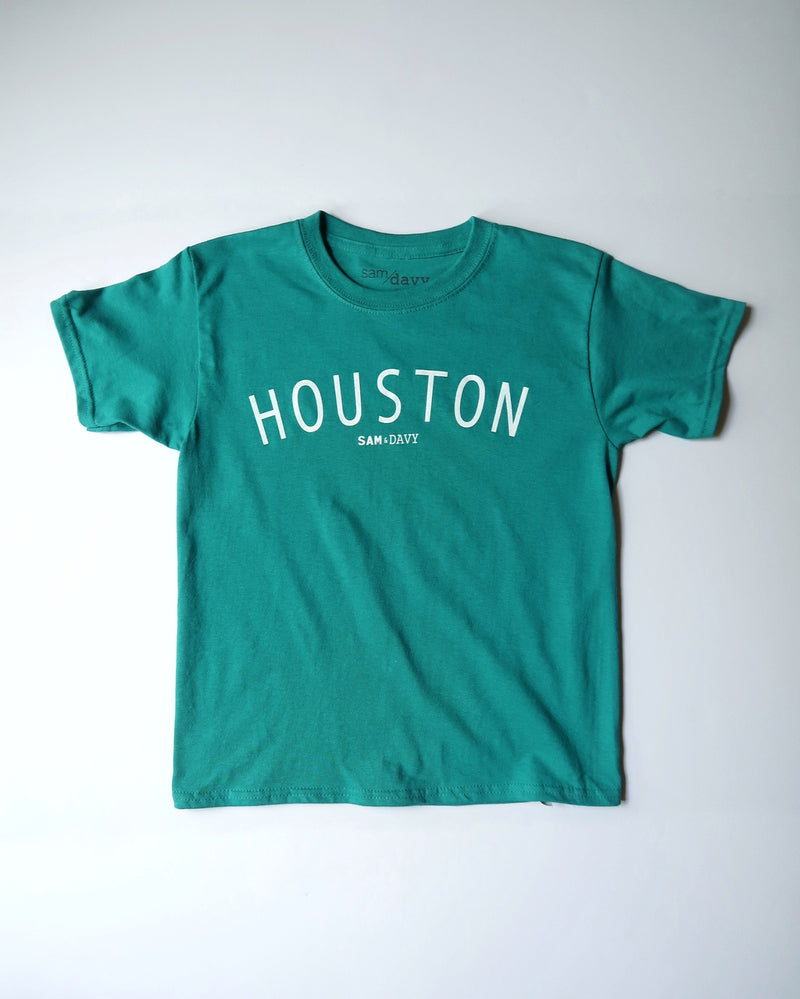 The Houston Youth Tee (Teal)