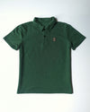 The H Kids' Short Sleeve Polo (Forest Green)