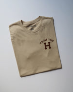 From the H Tee (Tan/Brown)