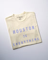 The Houston is Everything Tee (Cream/Lavender)
