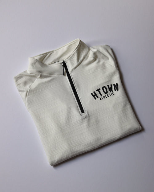HTOWN Athletic Pullover (White/Black)