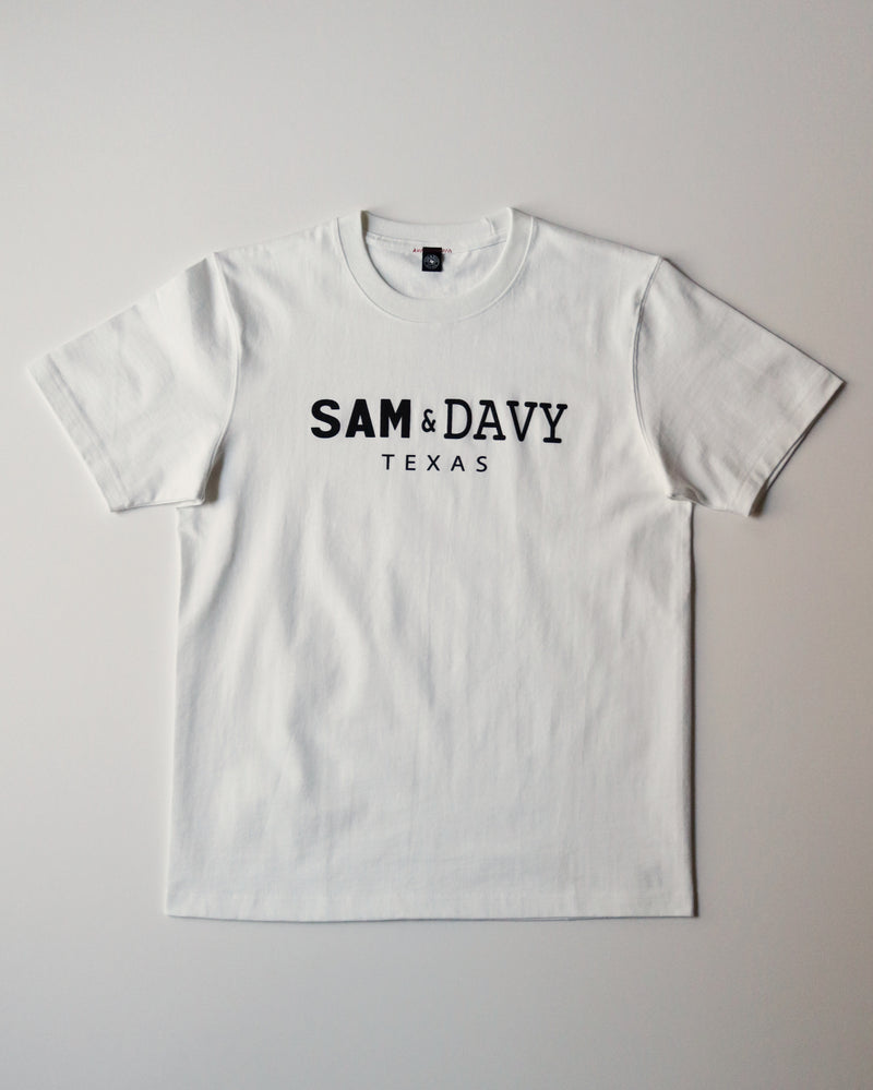 Sam & Davy Signature Tee (White)