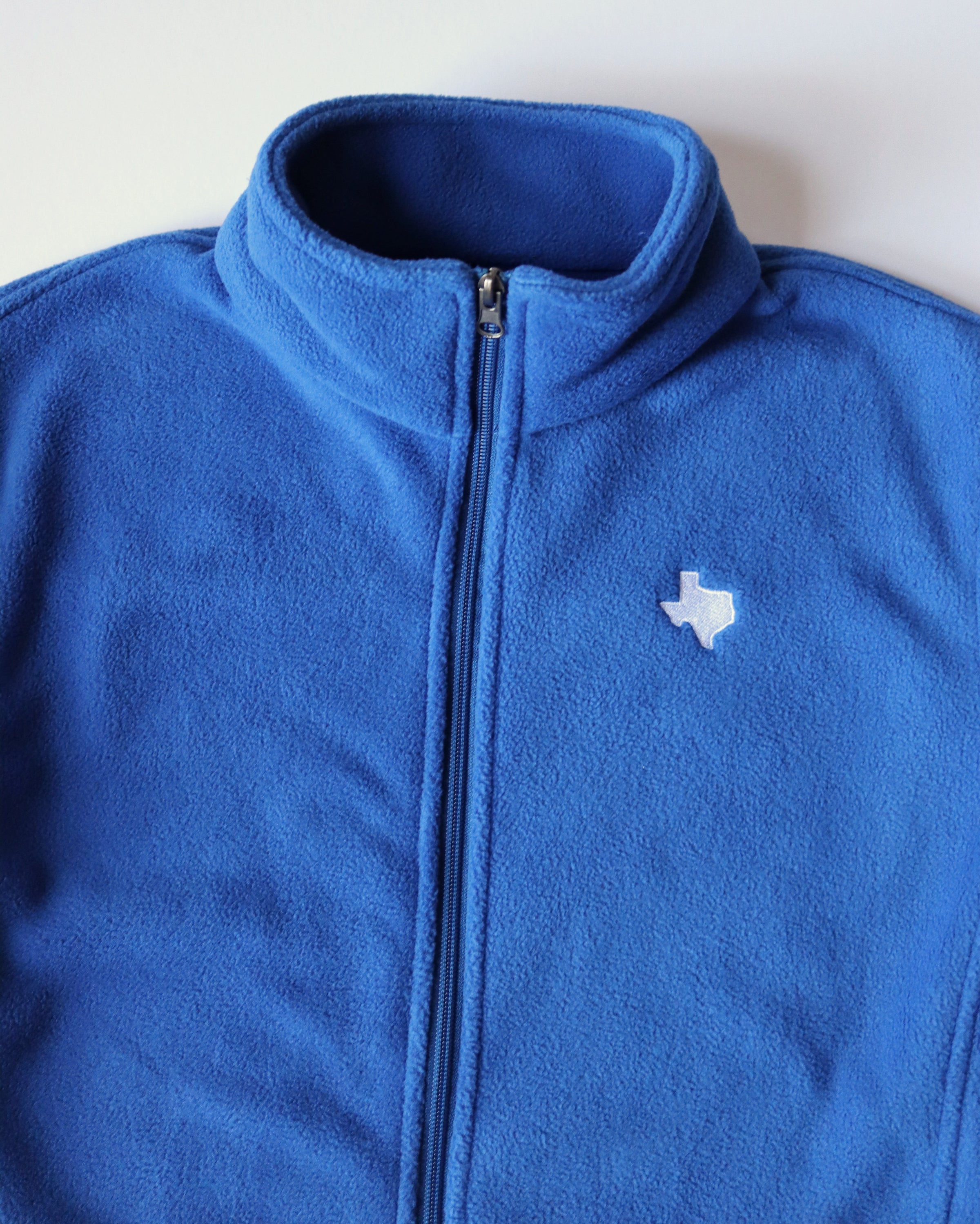 Monogrammed Fleece Jacket {Royal Blue}