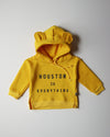 Houston is Everything Toddler Teddy Hoodie (Yellow/Navy)