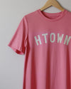 The HTOWN T-shirt Dress (Pink)