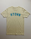 The HTOWN Tee (Cream/Blue)