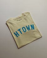 The HTOWN Tee (Cream/Blue)