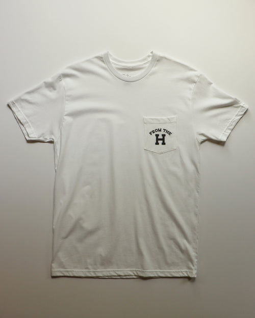 From the H Pocket Tee (White)