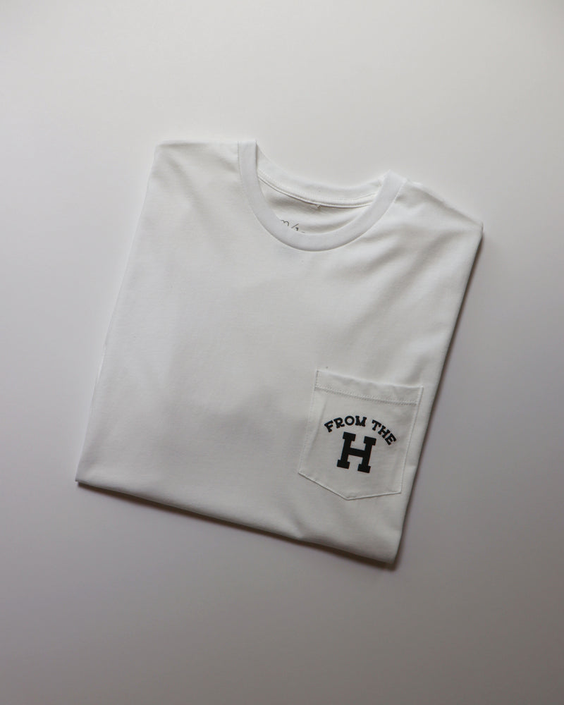 From the H Pocket Tee (White)