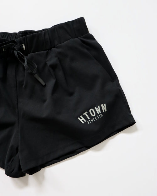 HTOWN Athletic Women's Shorts (Black)