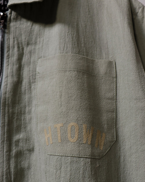 HTOWN Textured Pocket Jacket